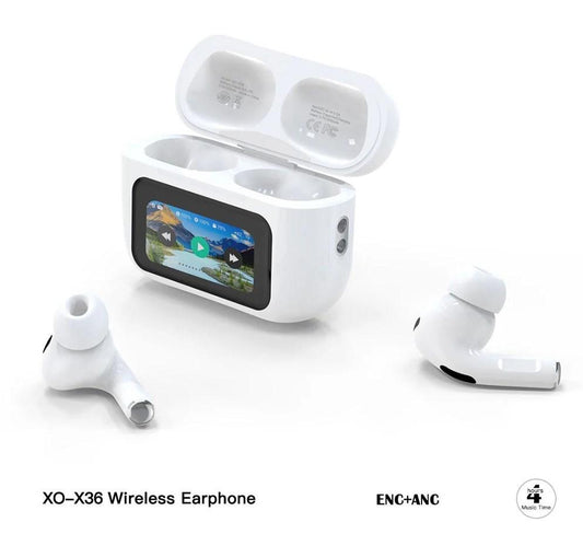 Wireless Bluetooth Headset With Led Display