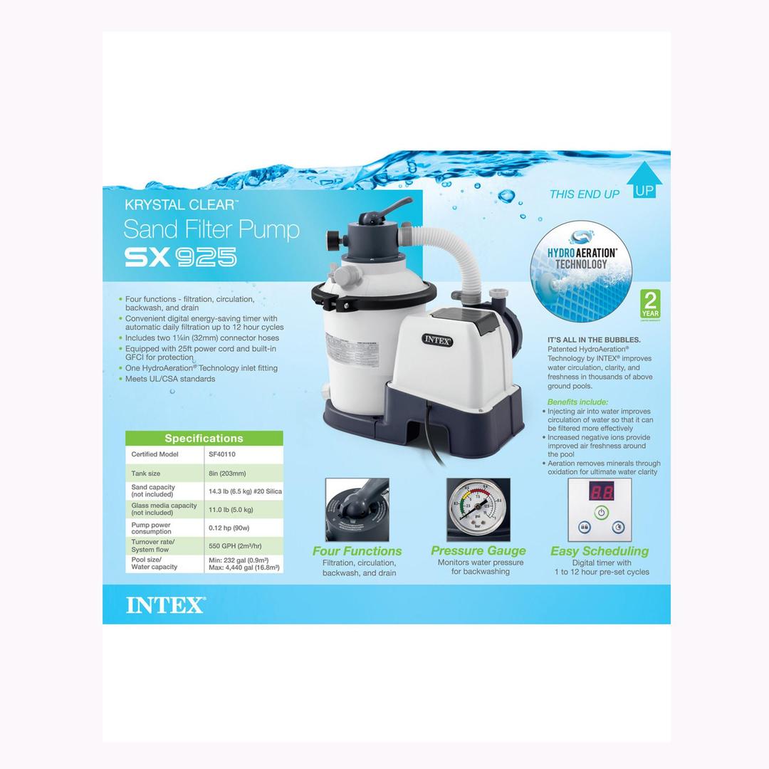 Krystal Clear Sand Filter Pump - SX925, Multi